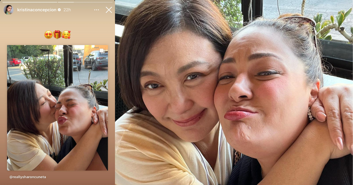 LOOK Sharon and daughter KC Concepcion bond in the US